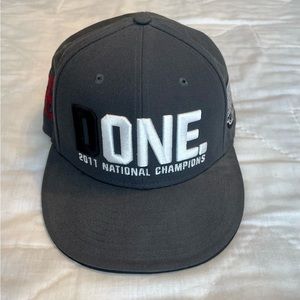 Alabama Crimson Tide Nike Hat 2011 National Championship Like New